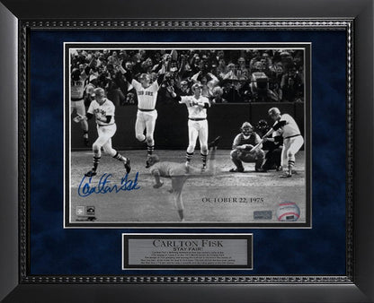 Carlton Fisk Autograph Photo Stay Fair 11x14