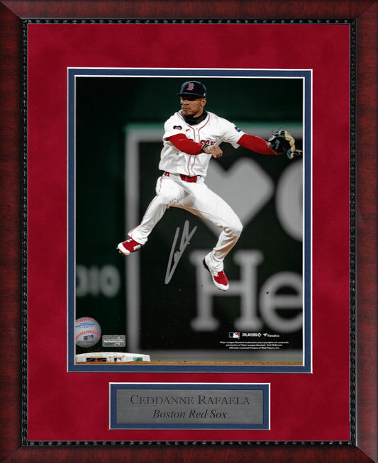 Ceddanne Rafaela Autograph Photo Leap In Air 11x14