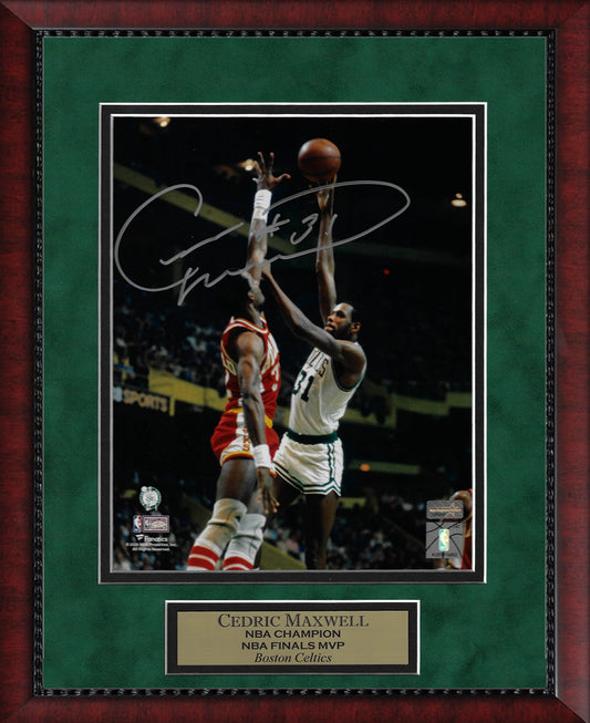 Cedric Maxwell Autograph Photo Shoot 11x14