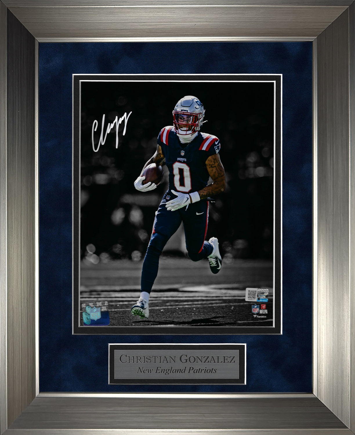 Christian Gonzalez Autograph Photo Spotlight 11x14