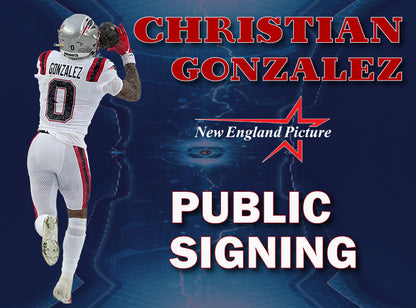 Christian Gonzalez Public Signing