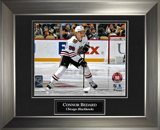 Connor Bedard Photo NHL Debut 11x14