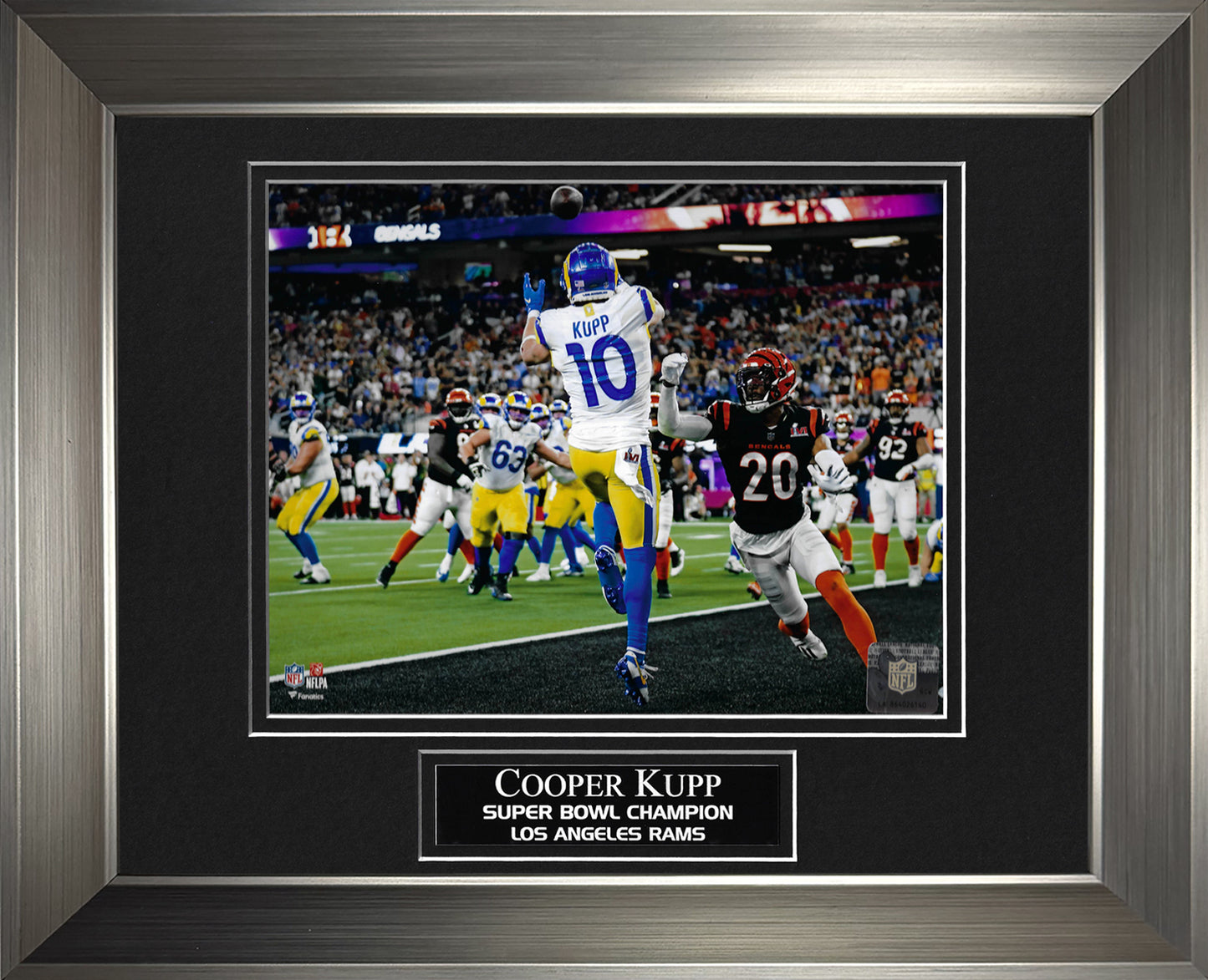 Cooper Kupp Photo Catch Ball 11x14