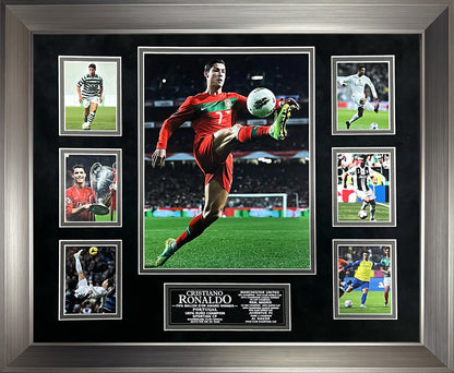 Cristiano Ronaldo Career Collage 16x20