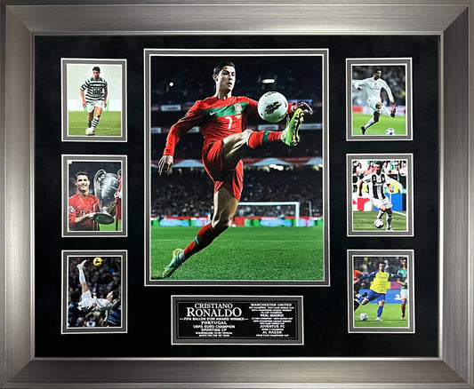 Cristiano Ronaldo Career Collage 16x20