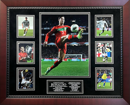 Cristiano Ronaldo Career Collage 16x20