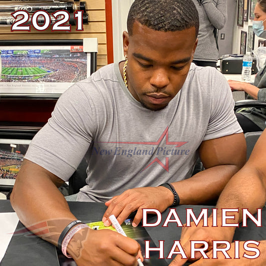 Damien Harris Signing