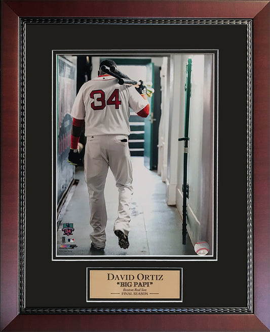 David Ortiz photo Final season walking in tunnel 16x20