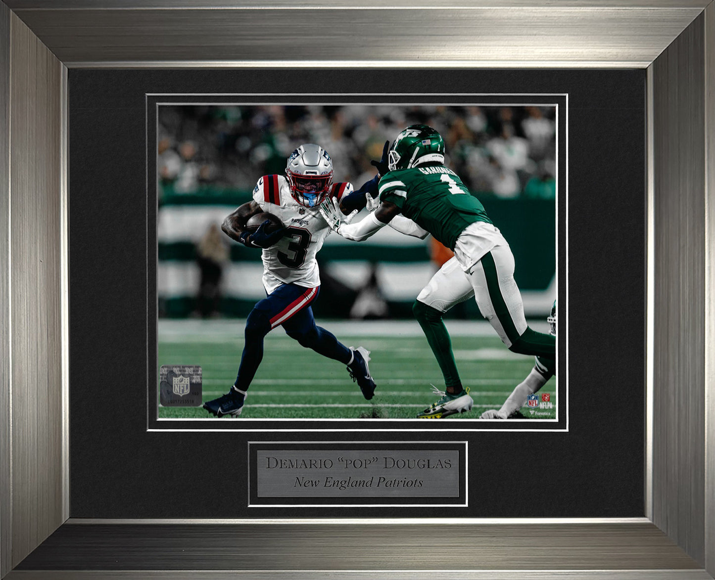 Demario Douglas Photo Shove Jets 11x14