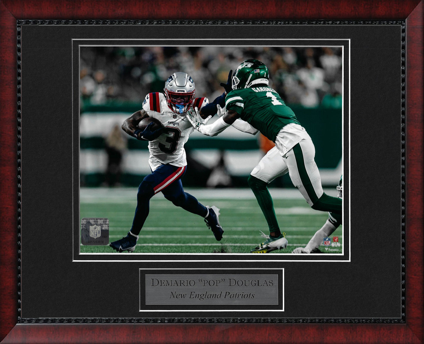 Demario Douglas Photo Shove Jets 11x14