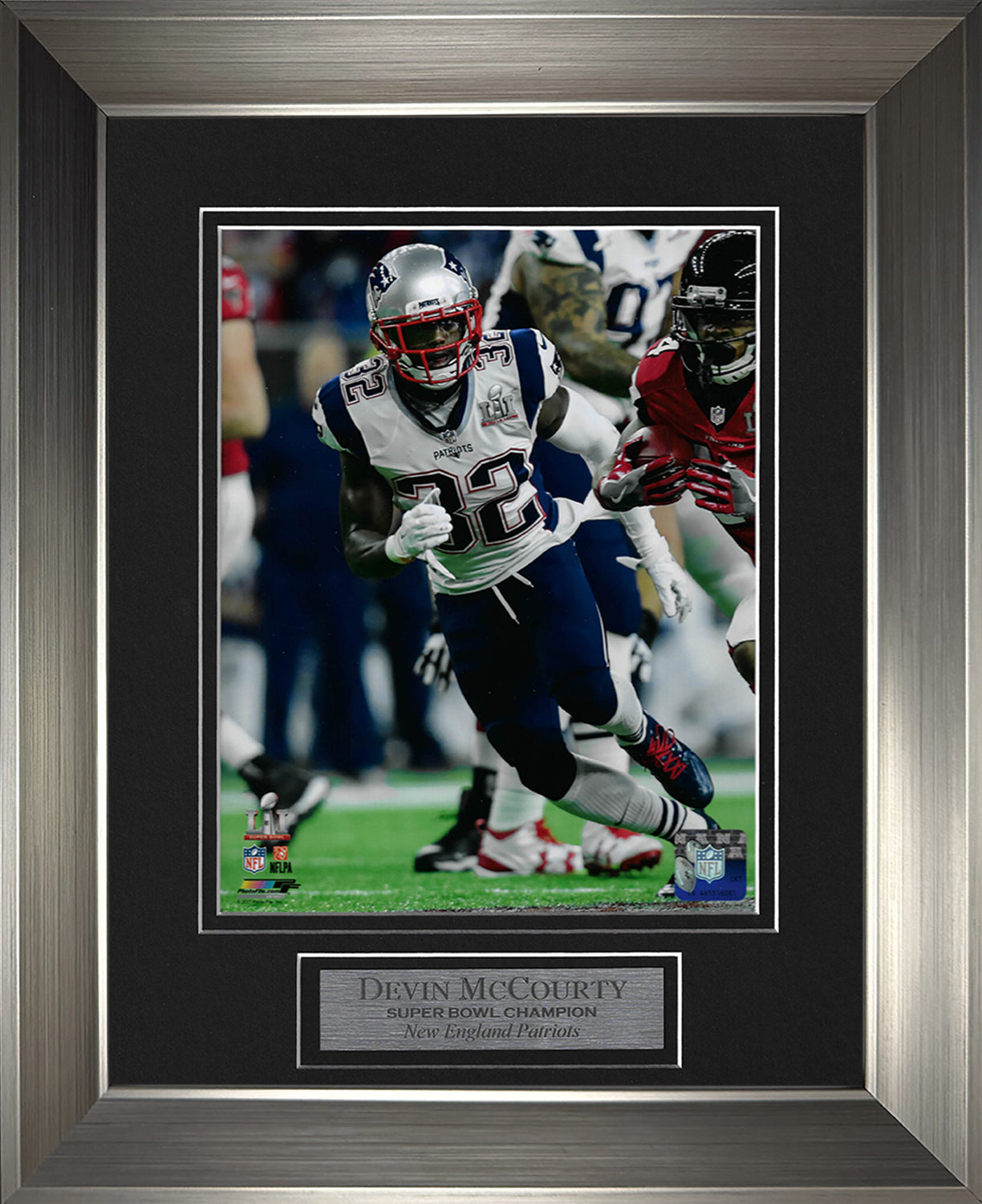 Devin McCourty Photo Super Bowl LI Run 11x14
