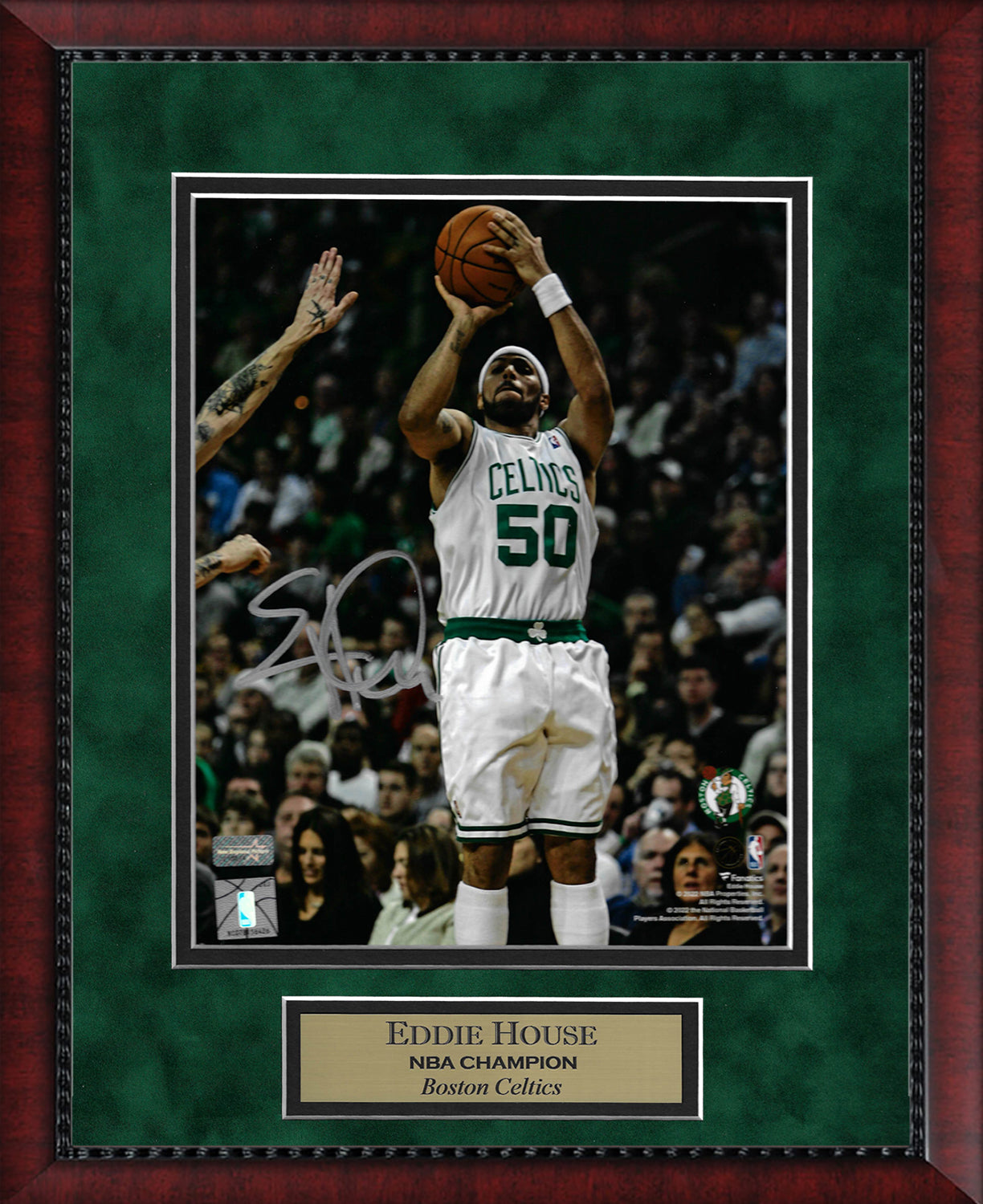 Eddie House Autograph Photo 11x14