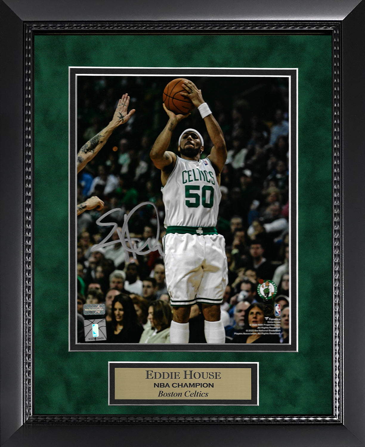 Eddie House Autograph Photo 11x14