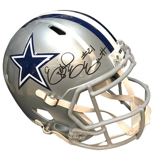 Ezekiel Elliott Autograph Helmet Replica Speed Dallas Cowboys