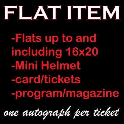 A. J. Brown Flat Autograph Ticket