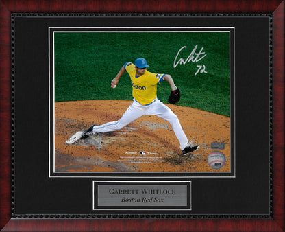 Garrett Whitlock Autograph Photo City Connect Uniform 11x14