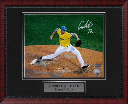 Garrett Whitlock Autograph Photo City Connect Uniform 11x14