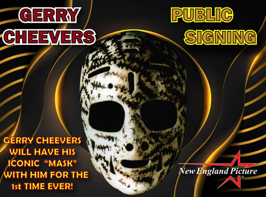 Gerry Cheevers Public Signing