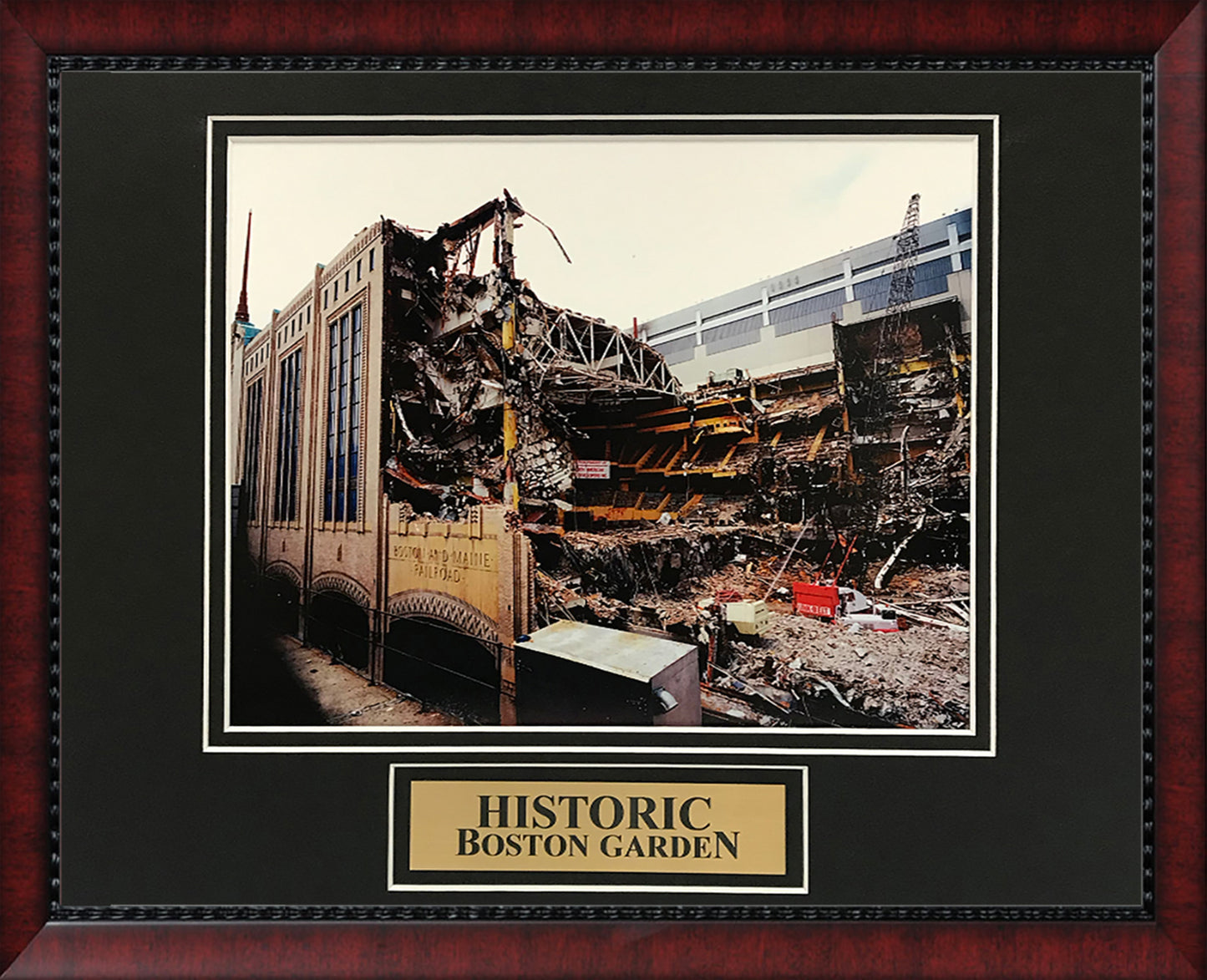 Historic Boston Garden Photo Torn Down 11x14