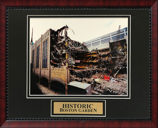 Historic Boston Garden Photo Torn Down 11x14