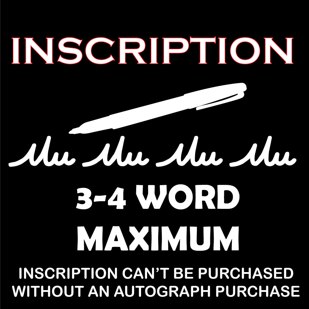 Garrett Crochet Inscription Ticket