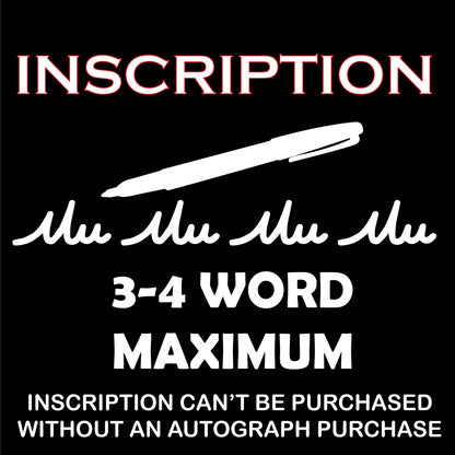 Garrett Crochet Inscription Ticket