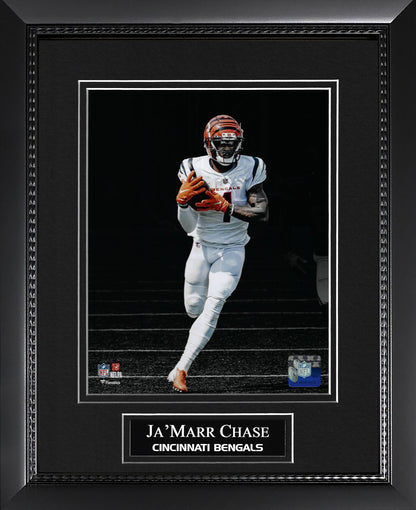 Ja'Marr Chase Photo Run Spotlight 11x14