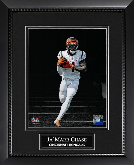 Ja'Marr Chase Photo Run Spotlight 11x14
