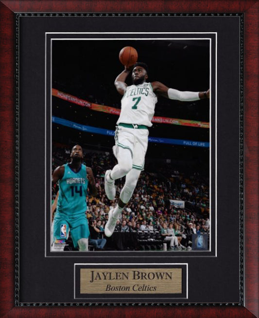 Jaylen Brown Photo Dunk 11x14