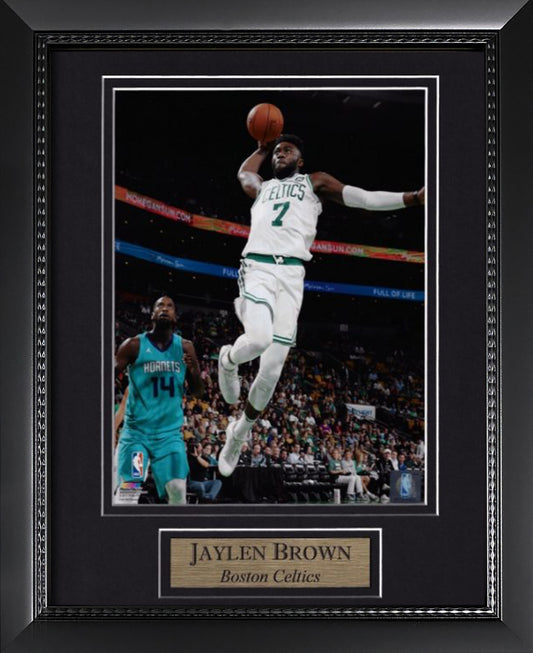 Jaylen Brown Photo Dunk 11x14