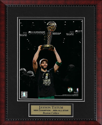 Jayson Tatum Photo Hold Finals Trophy 11x14