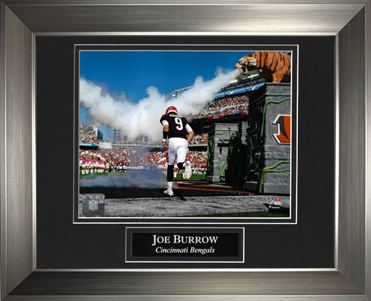 Joe Burrow Photo Step On Field 11x14