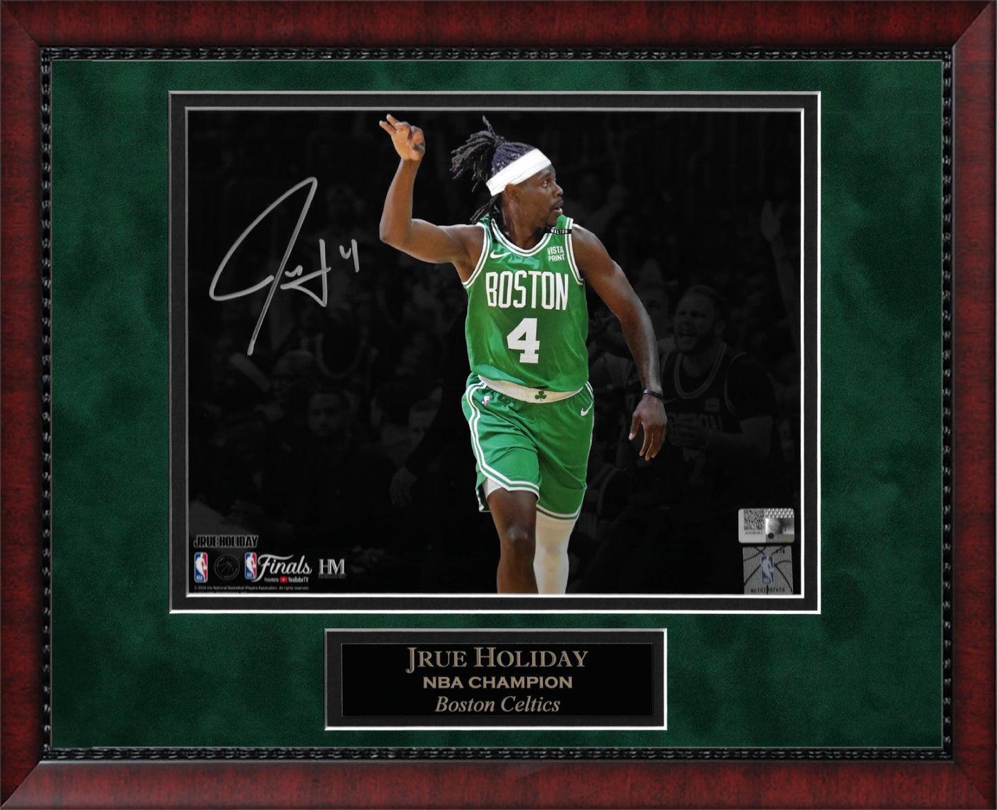 Jrue Holiday Autograph Photo Spotlight 11x14