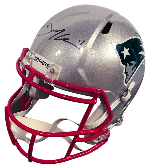 Julian Edelman Autograph Helmet Replica Speed