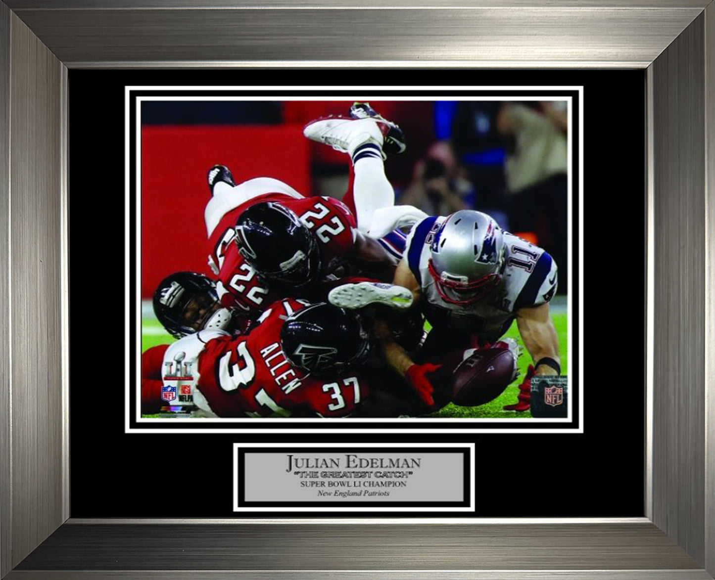 Julian Edelman Photo Super Bowl LI The Greatest Catch 11x14