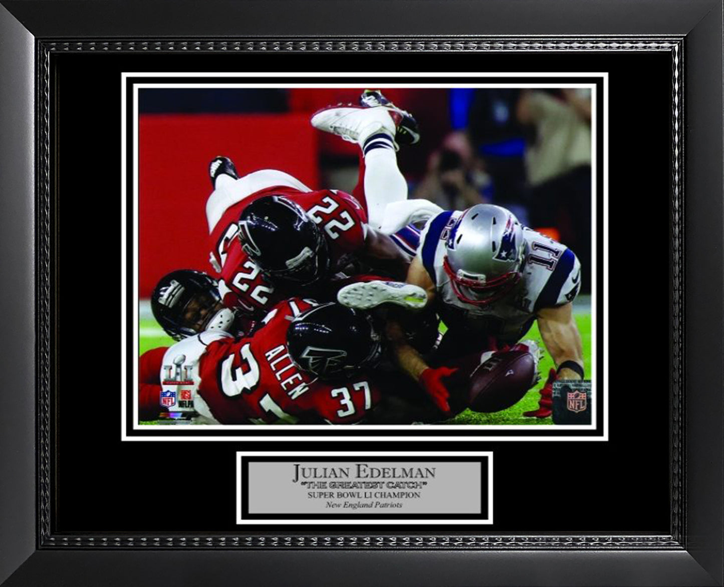 Julian Edelman Photo Super Bowl LI The Greatest Catch 11x14