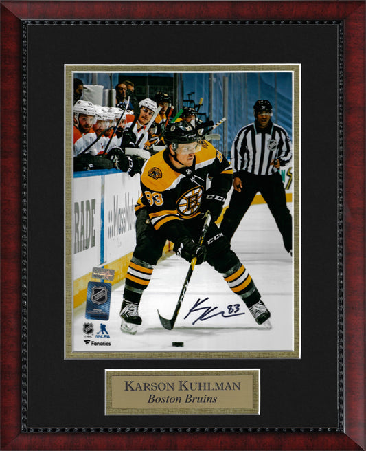 Karson Kuhlman Autograph Photo Ready to Pass 11x14