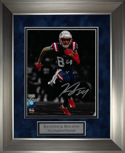 Kendrick Bourne Autograph Photo Run 11x14