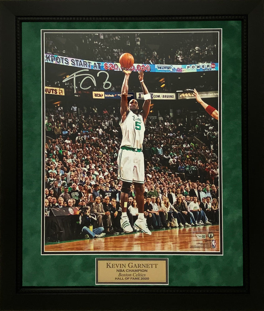 Kevin Garnett Autograph Photo Shoot 23x27 Fanatics Authentication