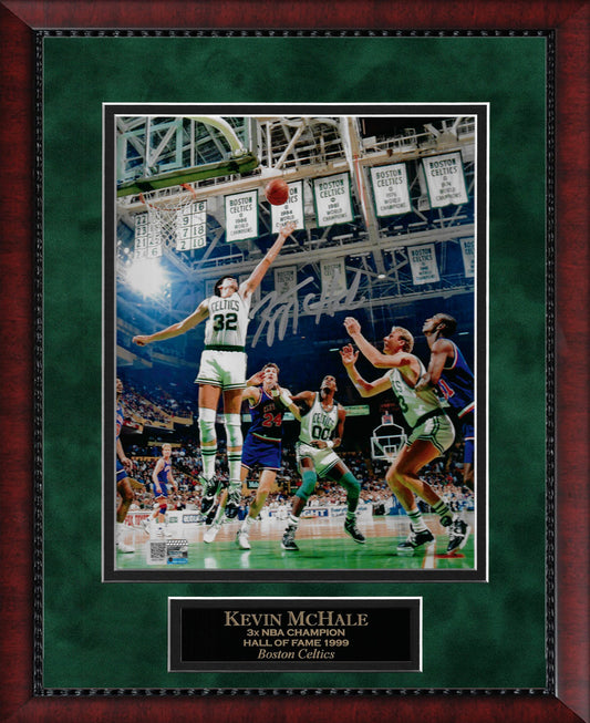 Kevin McHale Autograph Photo Rebound 11x14
