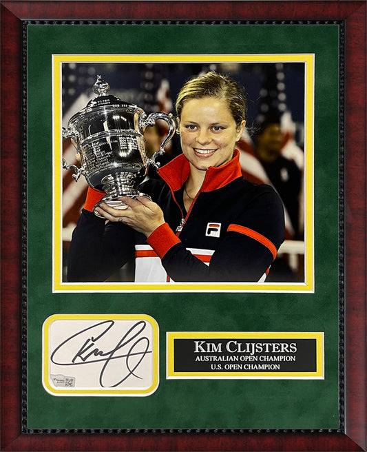 Kim Clijsters Autograph Collage 11x14