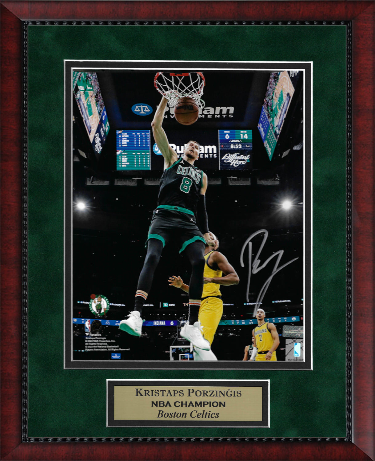 Kristaps Porzingis Photo Dunk 11x14