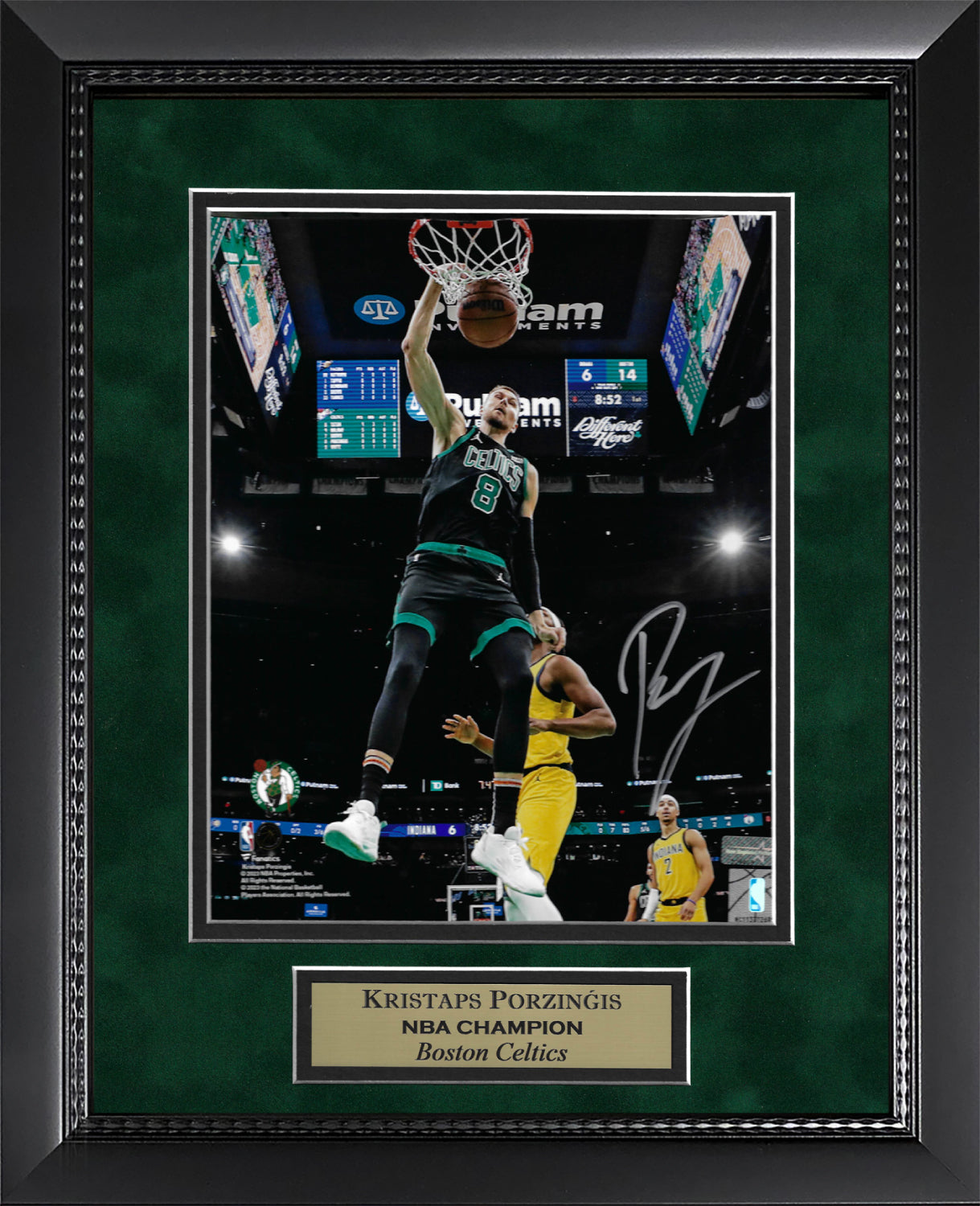 Kristaps Porzingis Photo Dunk 11x14
