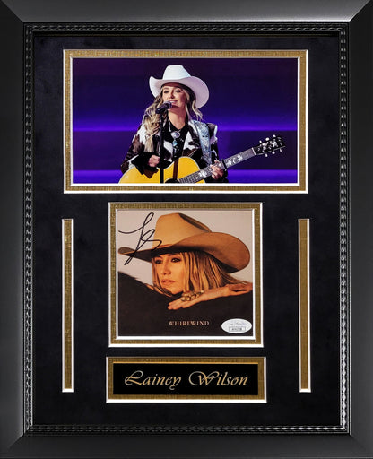 Lainey Wilson Autograph CD Insert Collage 11x14 JSA Authentication