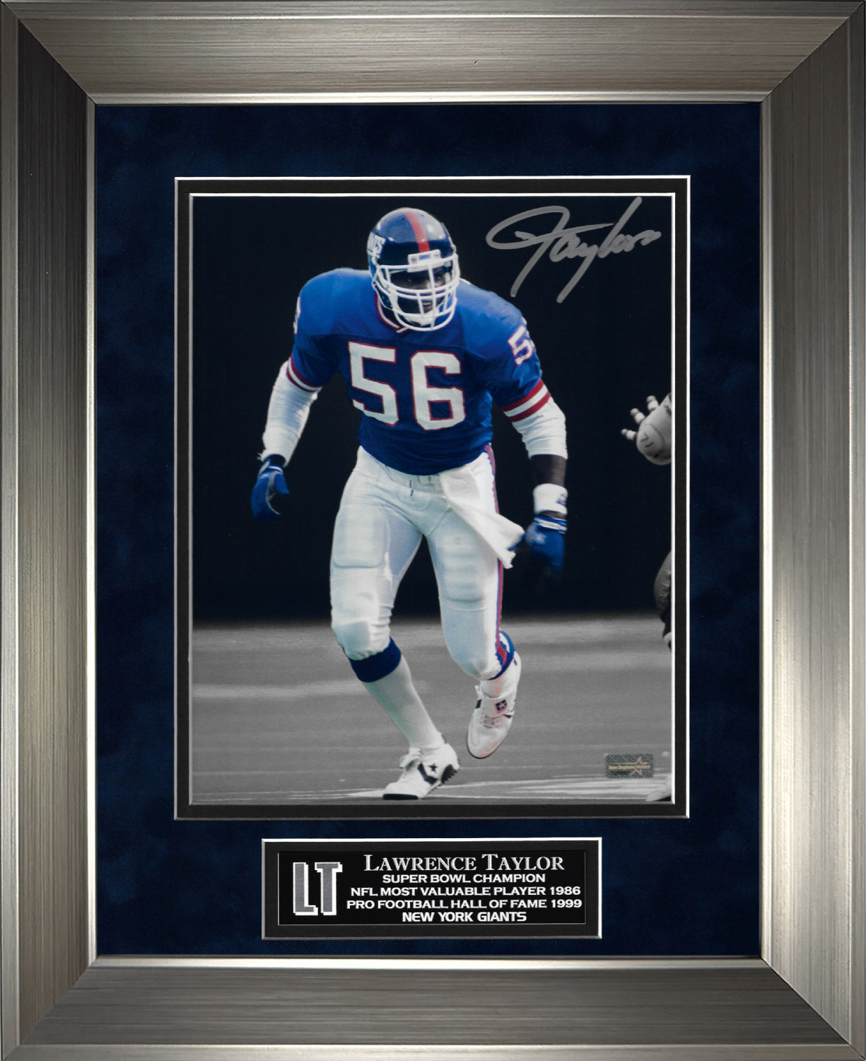Lawrence Taylor Autograph Photo Spotlight 11x14