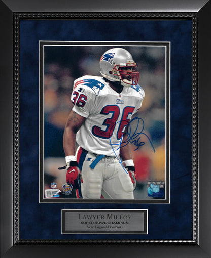 Lawyer Milloy Autograph Photo 11x14