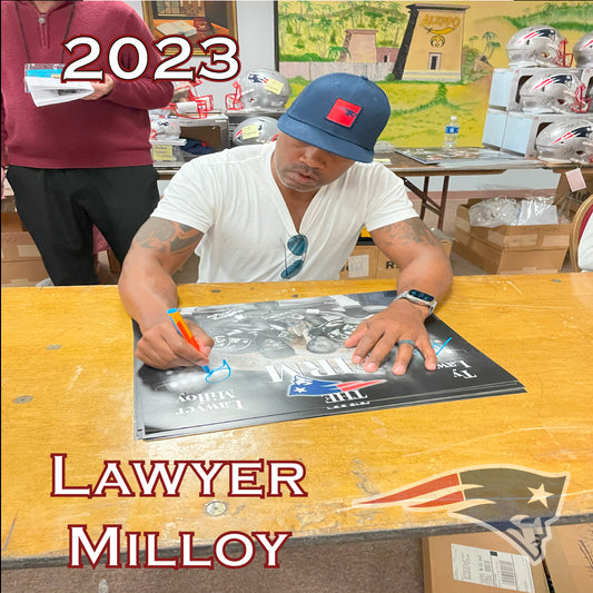 Lawyer Milloy Signing