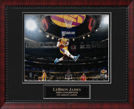 LeBron James Photo In Air 11x14