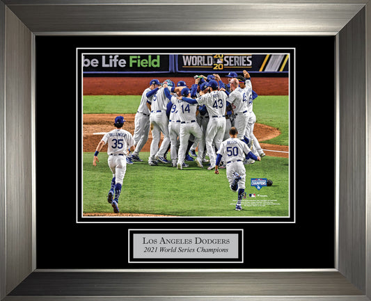 Los Angeles Dodgers Photo Celebrate 2020 World Series Champions 11x14