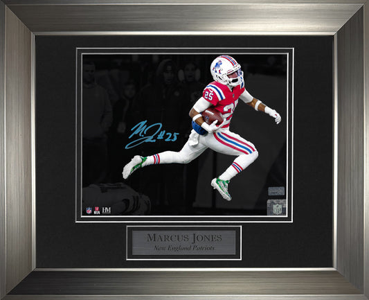 Marcus Jones Autograph Photo Throwback Spotlight 11x14